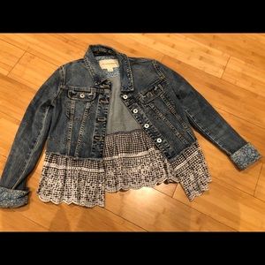 Anthropologie denim jacket